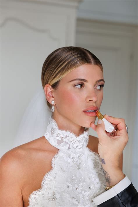 sofia richie chanel pink|sofia richie lipstick wedding.